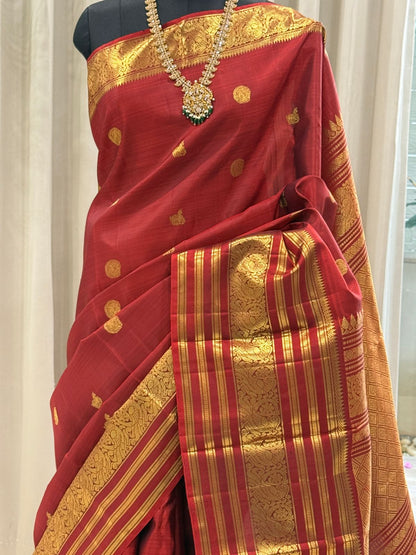 Regal Red Kanjivaram