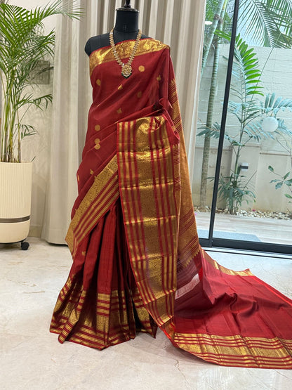 Regal Red Kanjivaram