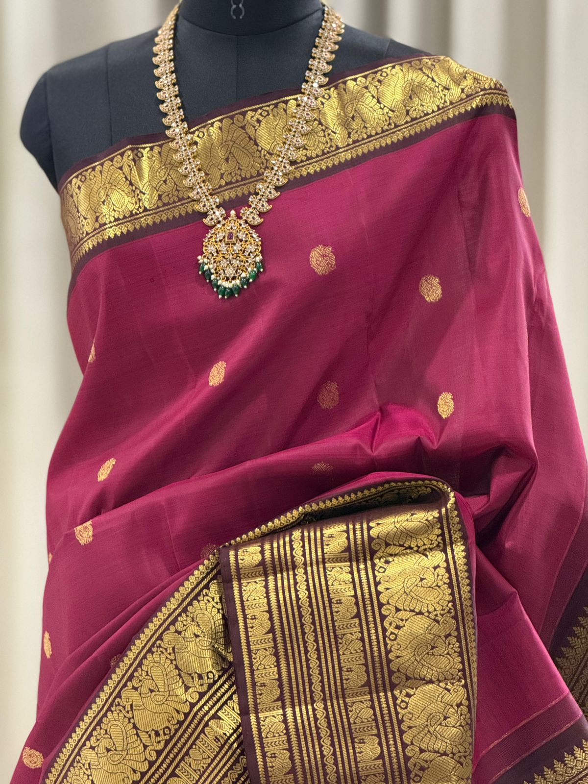 Heritage Magenta Elegance