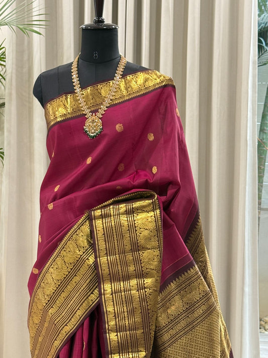 Heritage Magenta Elegance