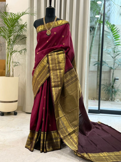 Heritage Magenta Elegance