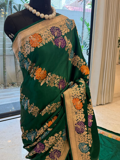 Floral Tanchoi Banarasi