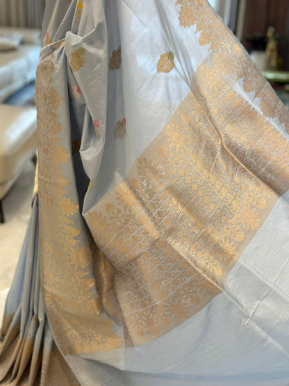 Silver Kadhuwa Banarasi