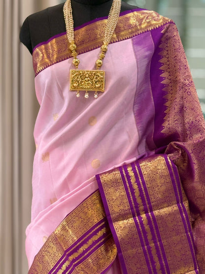 Blush Pink Regal Kanjivaram