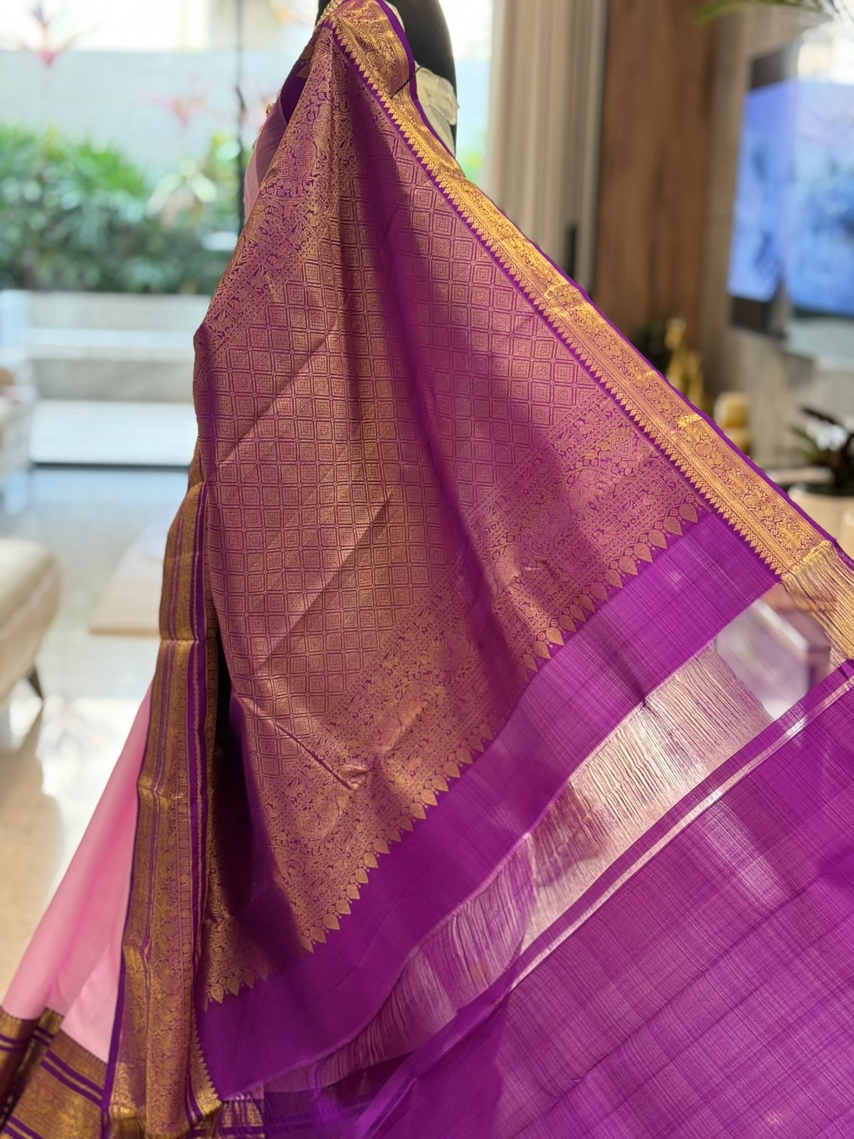 Blush Pink Regal Kanjivaram