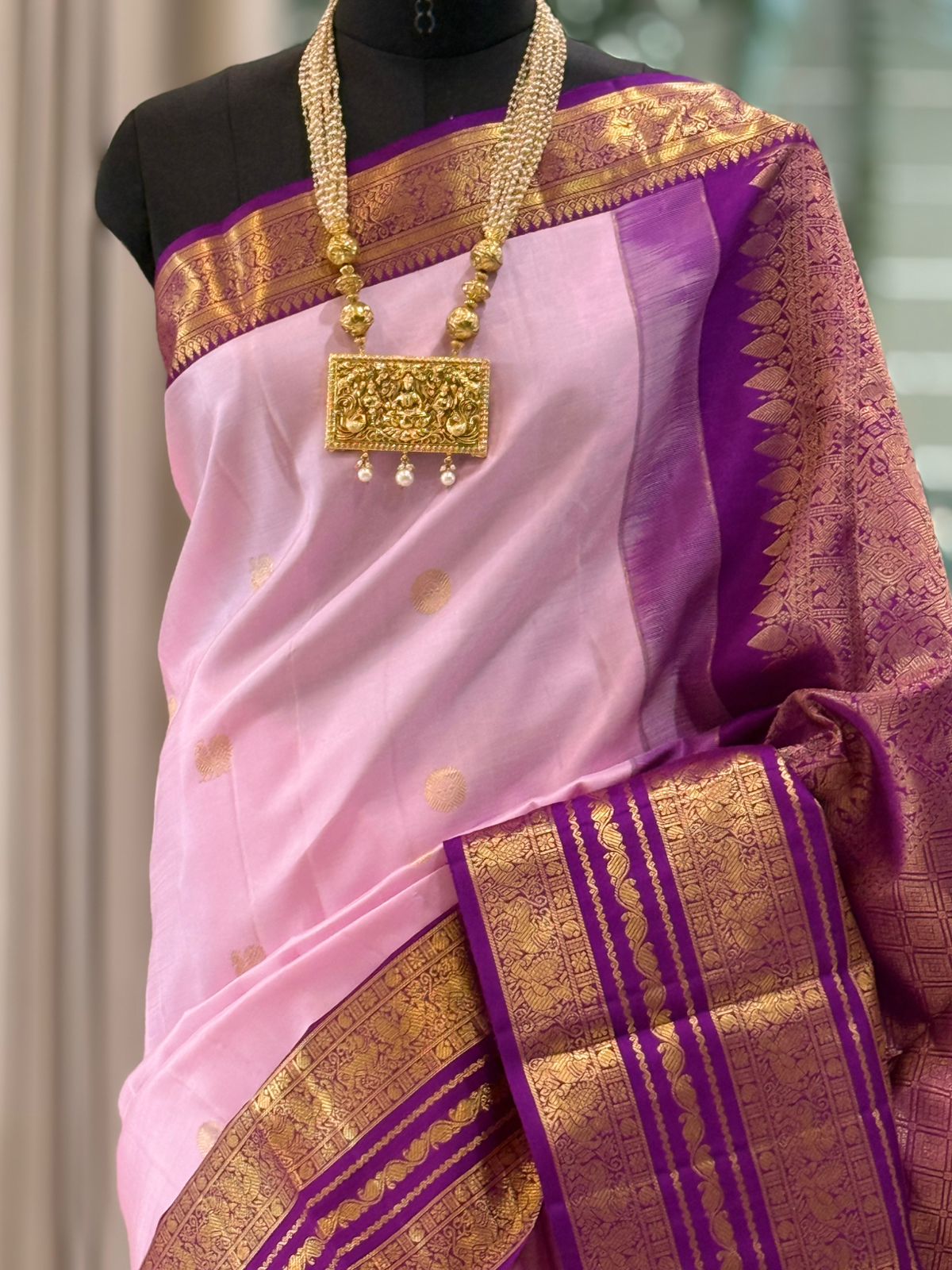 Blush Pink Regal Kanjivaram