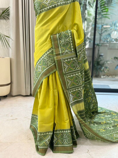 Yellow Green Patola Grace