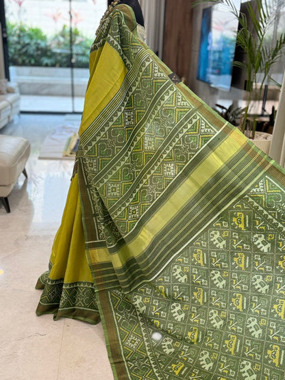 Yellow Green Patola Grace