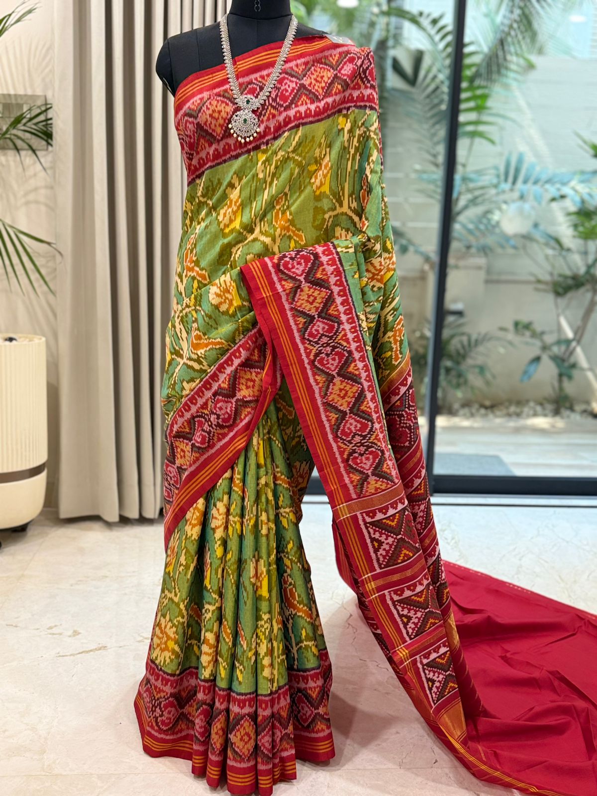 Regal Patola Silk Drape