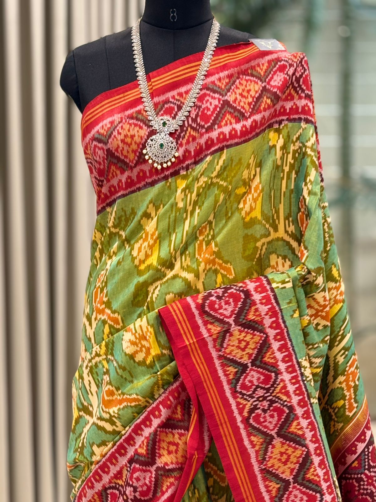 Regal Patola Silk Drape