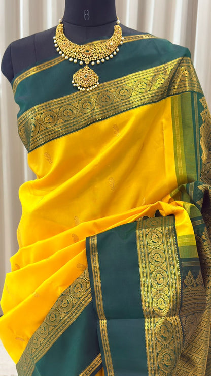 Royal Yellow Grace Kanjivaram