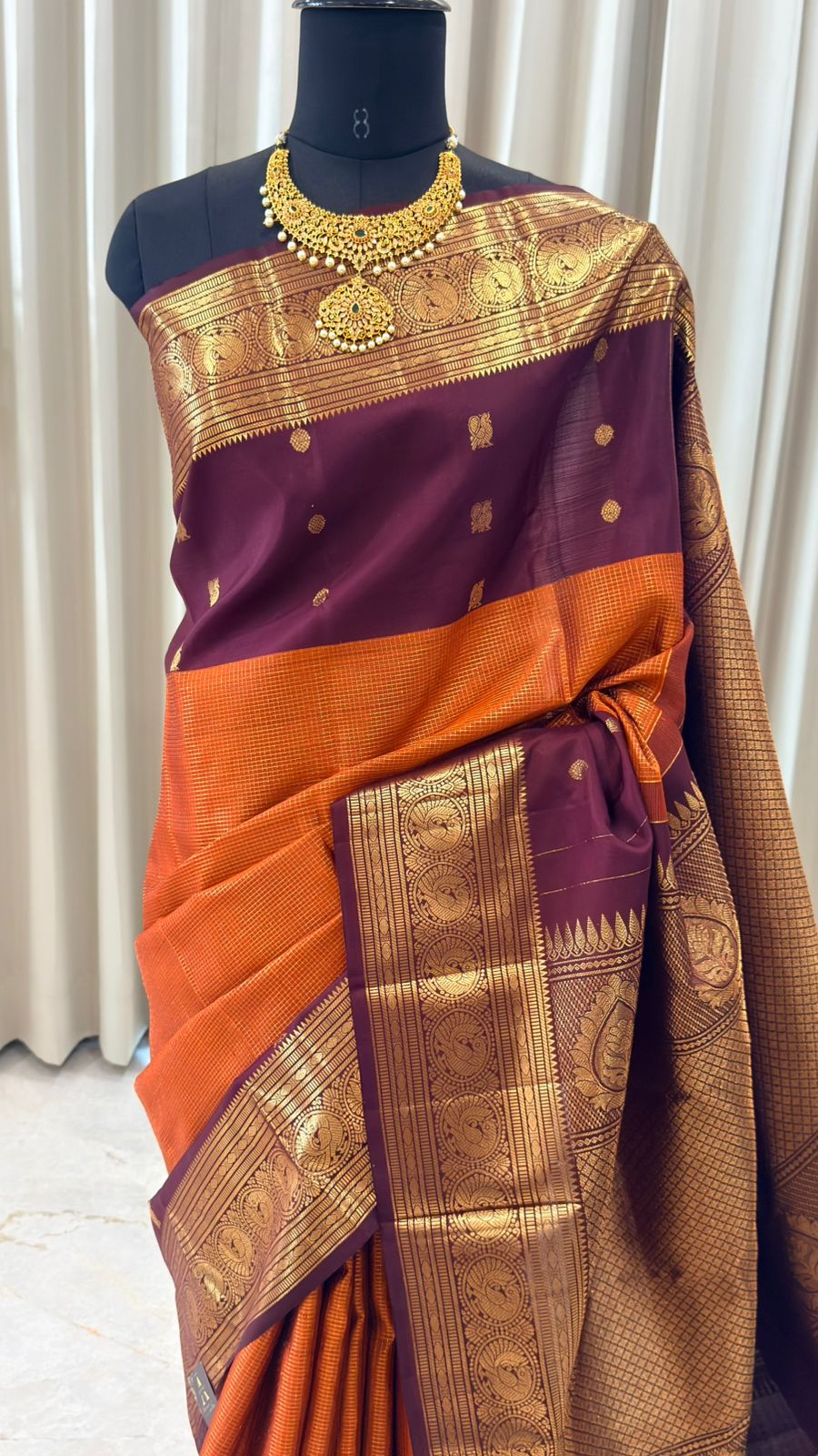 Royal Plum Kanjivaram