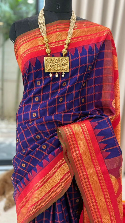 Royal Navy Gadwal Silk