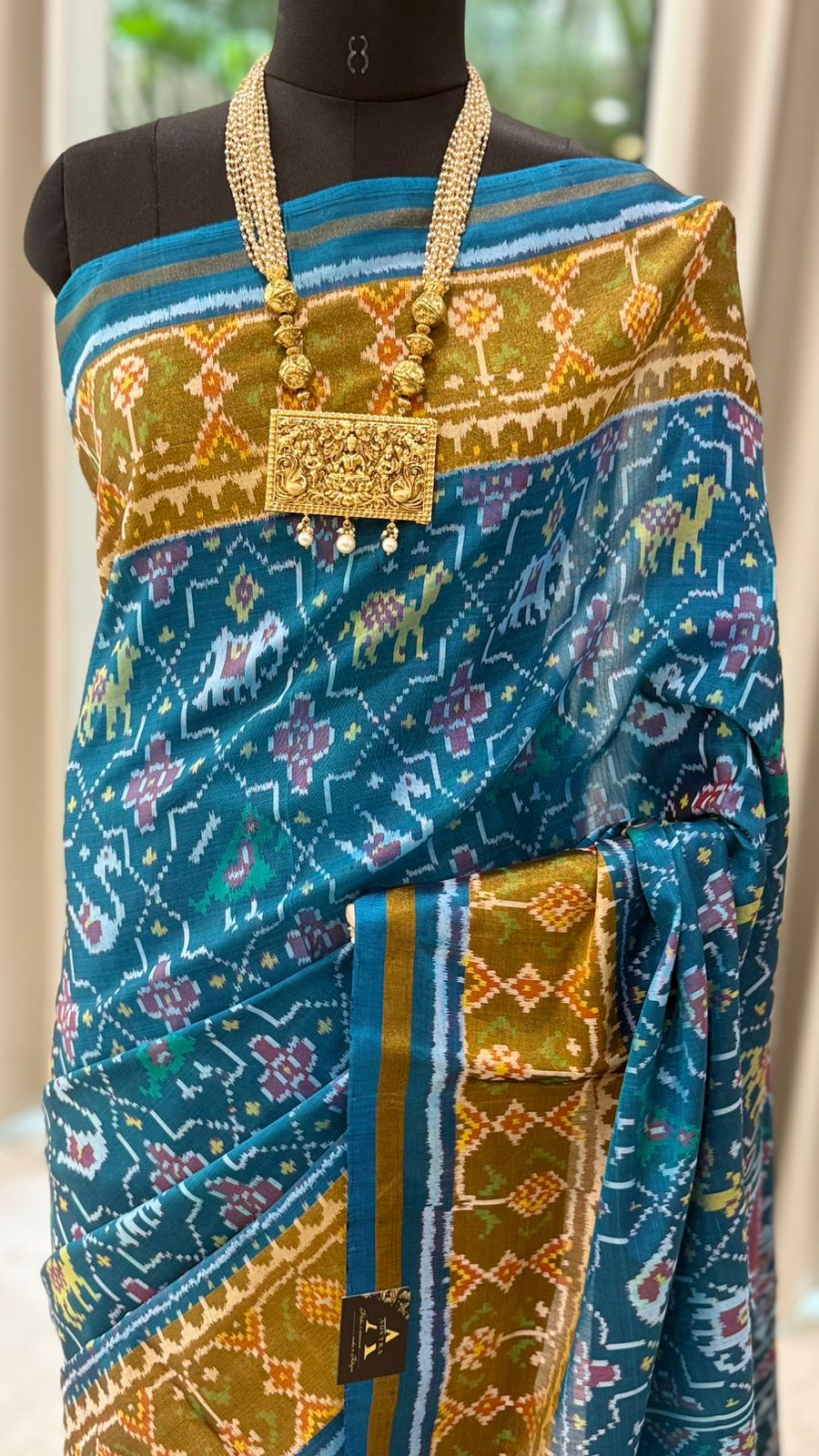 Royal Blue Ikat