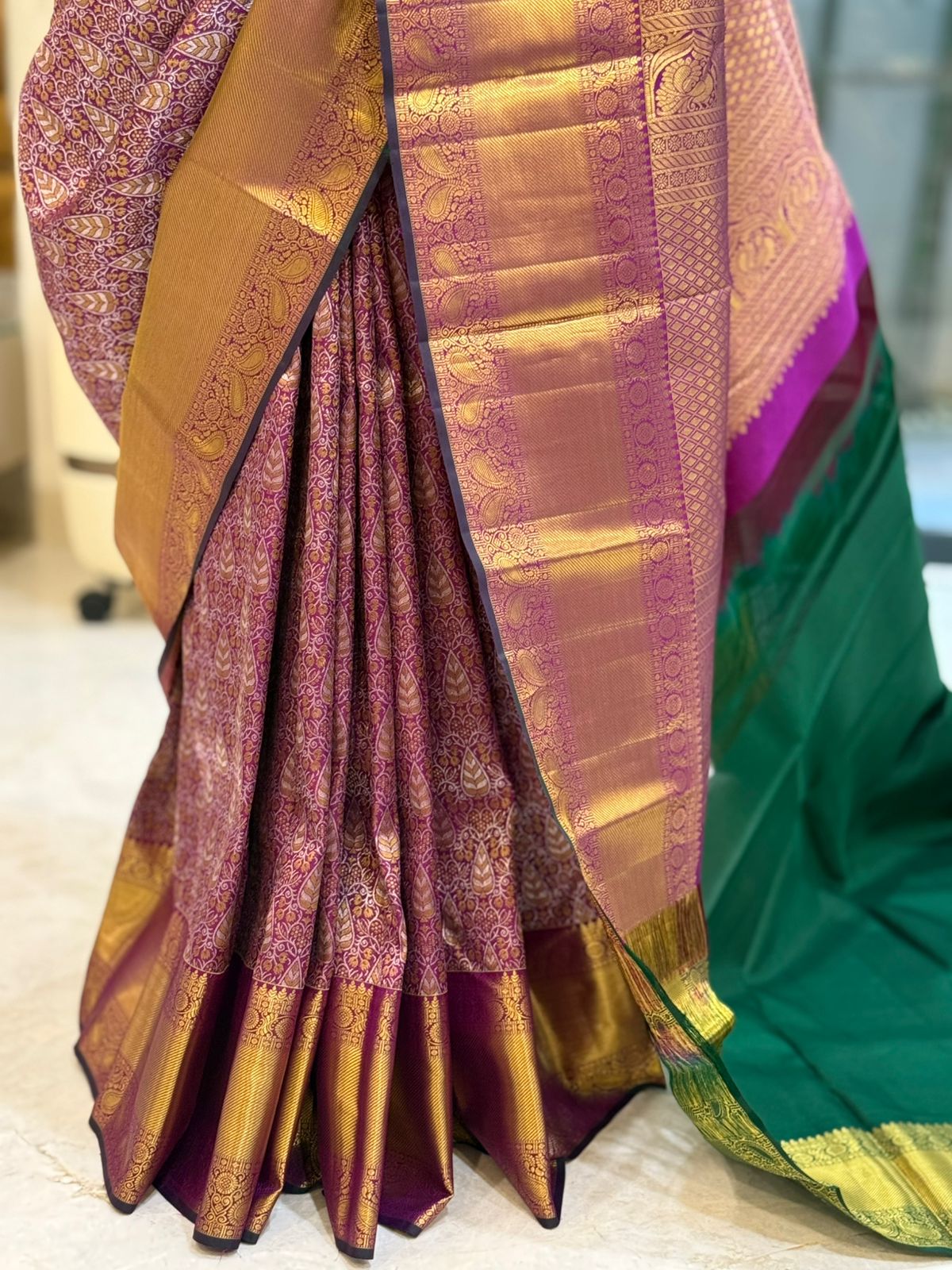 Royal Magenta Silk Legacy