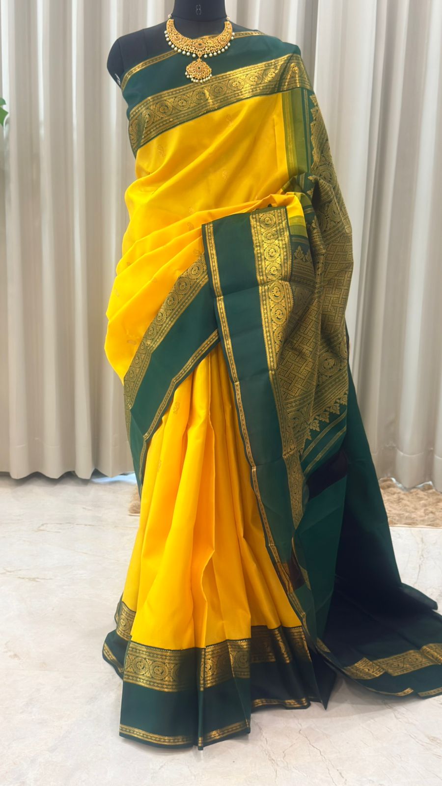 Royal Yellow Grace Kanjivaram