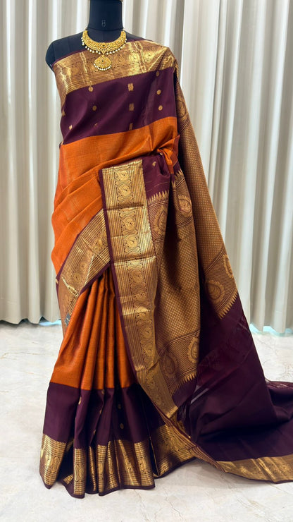 Royal Plum Kanjivaram