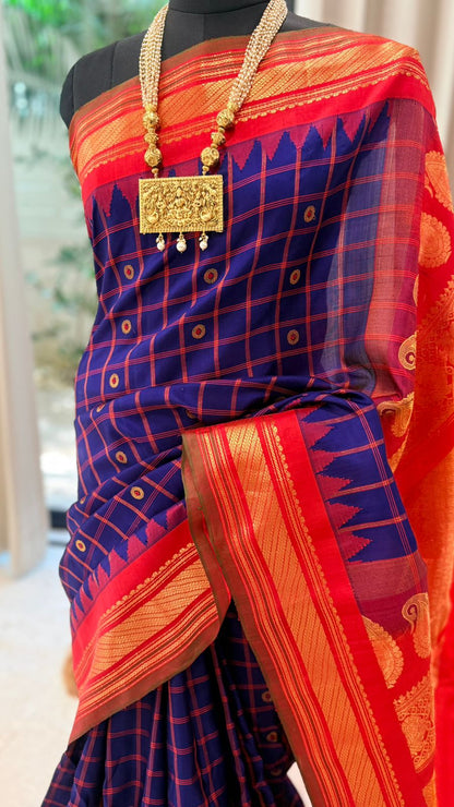 Royal Navy Gadwal Silk