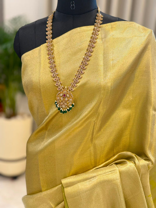Antique Green Gold Kanjivaram