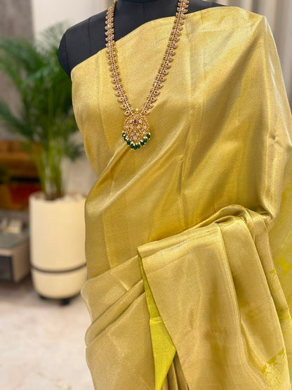 Antique Green Gold Kanjivaram